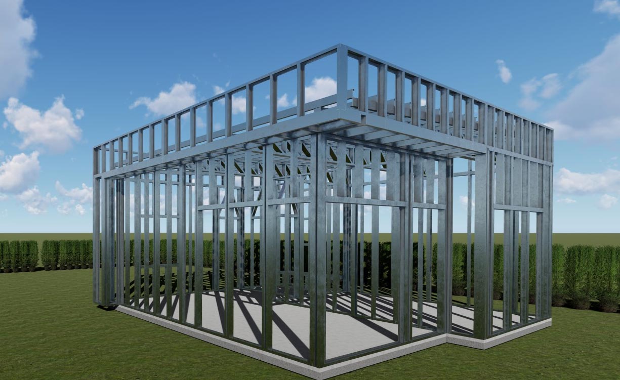 Proyecto de Arquitectura y Steel Framing para Vivienda económica. #1 -  Innovando Arquitectura Argentina